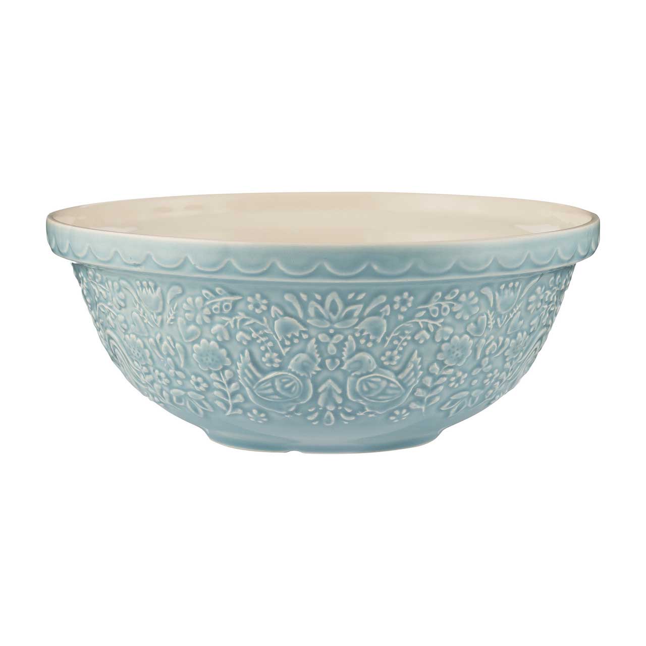 Mason Cash Home To Roost Mixing Bowl 26cm - Blue Hen